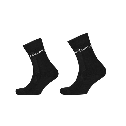 2 Pairs Bamboo Diabetic socks -  (Black)