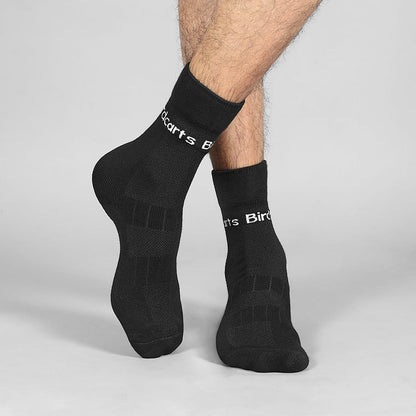 2 Pairs Bamboo Diabetic socks -  (Black)