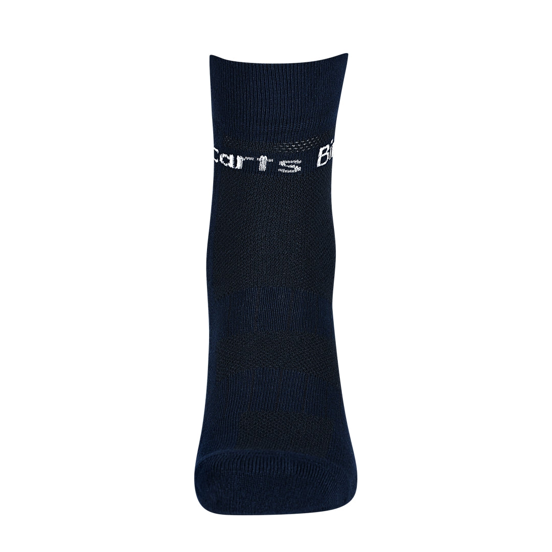 2 Pairs Bamboo Diabetic Socks -  (Black & Navy Blue)