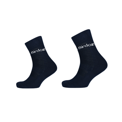 2 Pairs Bamboo Diabetic Socks - (Navy Blue)