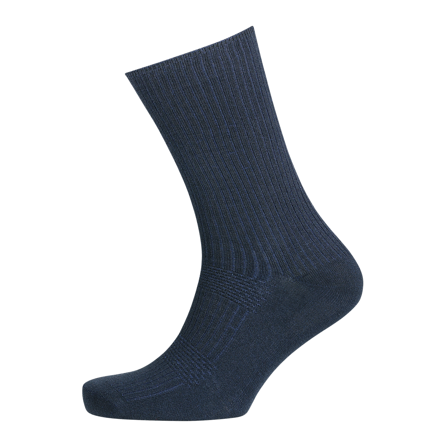 3 Pairs Health & Fitness Socks(soft touch) - (Black, Dark Grey & Navy Blue)