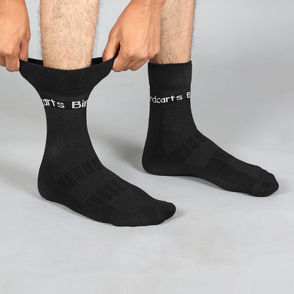 Bamboo Diabetic Socks -  1 Pair Black